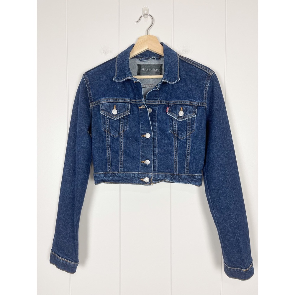 Reformation x Levi’s | Cropped Denim Jacket